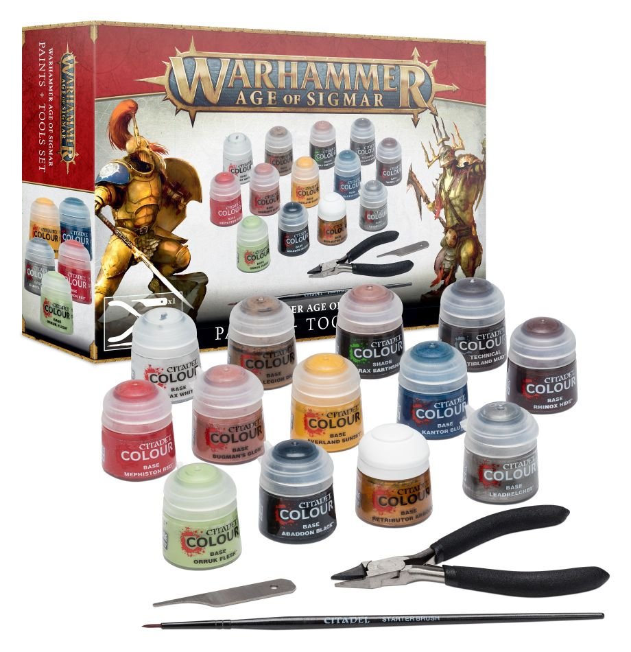 Paint and Tools Set - Age of Sigmar — The Village Geek